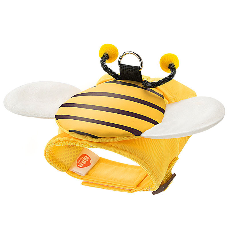 Thumbnail: []Cute Bee-Style Pet Harness and Leash with Snack Bag