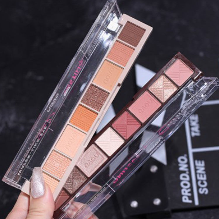 Thumbnail: NOVO 8 Colors Eyeshadow Palette High Quality Shimmer and Waterproof