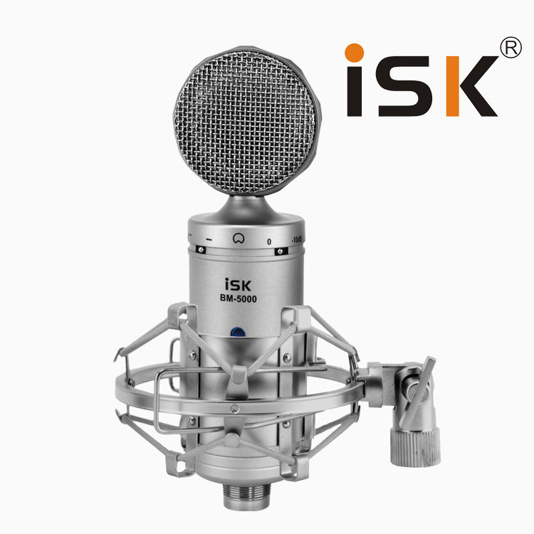 Professional ISK 48V  Condenser Microphone 