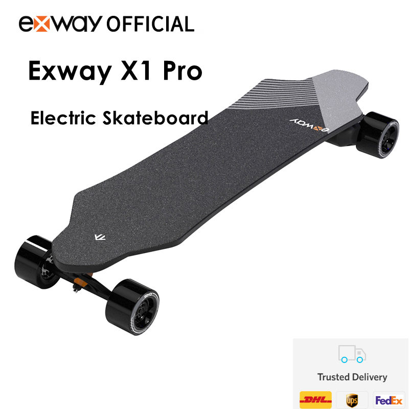 Thumbnail: US/EU Warehouse Exway Wave Flex X1 Powerful Best Dual Motor Intelligent Electri