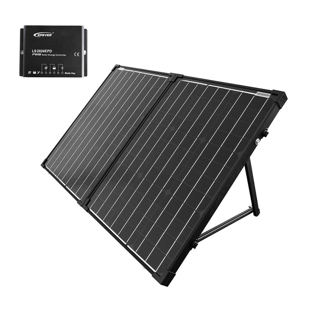 ACOPOWER PTK 100W Portable Solar Panel Kit, W/ 20A Waterproof Charge Controller