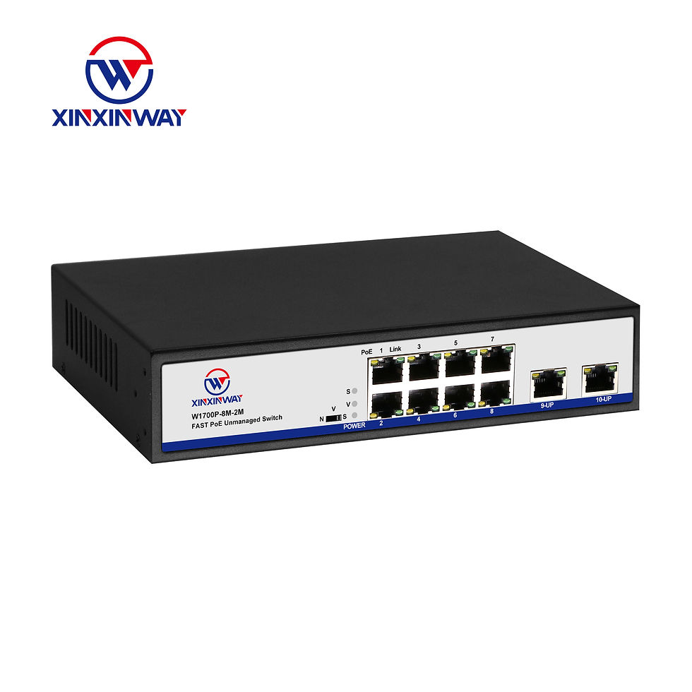 Thumbnail: Price Ethernet Din Rail Gigabit Poe OEM Network Switches Networ Switch For Came