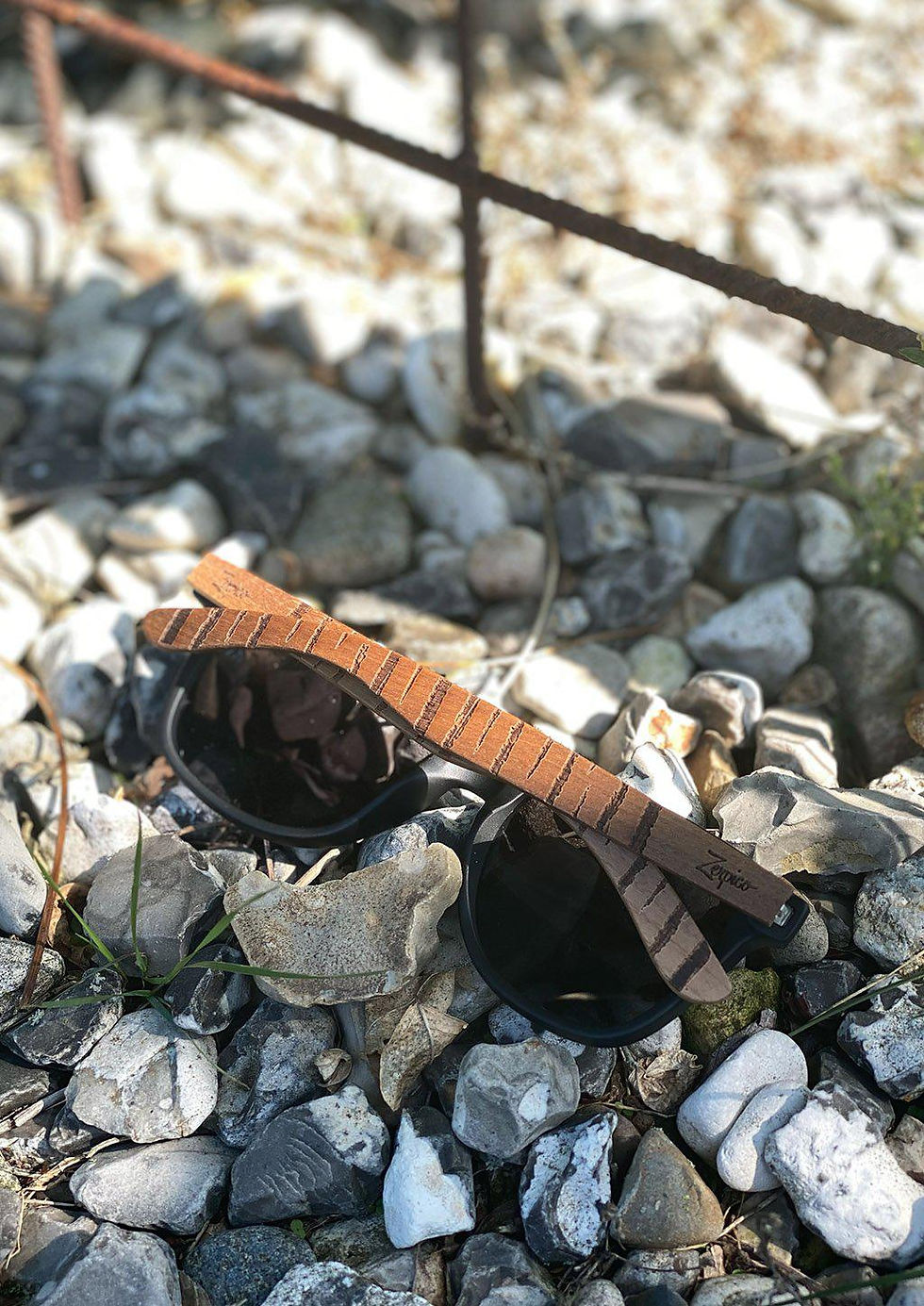 Thumbnail: Eyewood | Engraved Wooden Sunglasses - Untamed