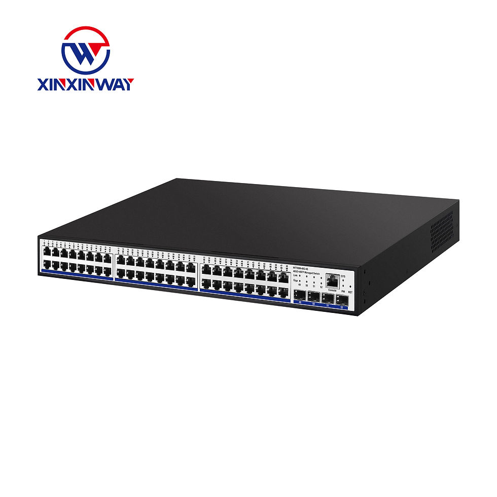 Thumbnail: best price factory oem 48 port gigabit l2 managed web system network switch wit
