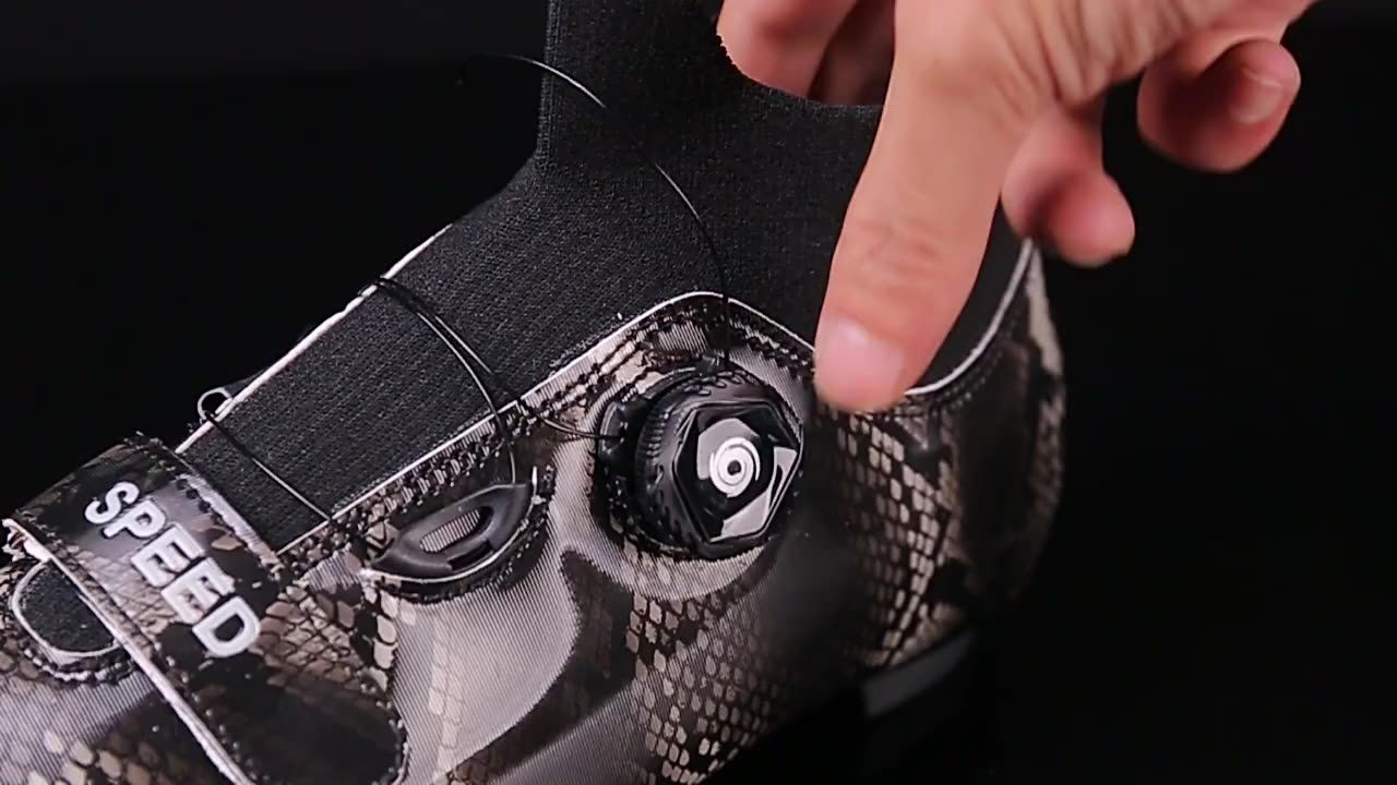 Wholesale Self-locking Mountain Bike Shoes Peloton Compatible Shoes for Man