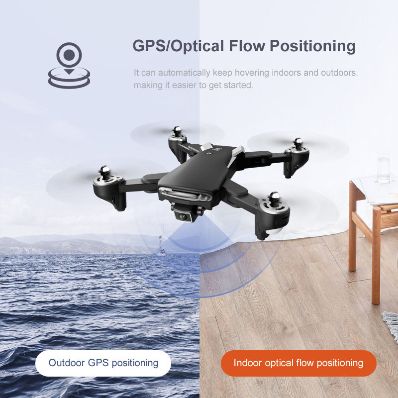 Thumbnail: 6K GPS FOLDABLE 6K HD camera 5G 23 MINTES FLYING TIME 500 M distance control dj