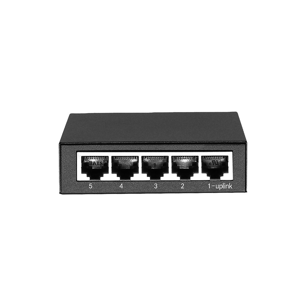 Thumbnail: best price dc 12v ieee802.3 5 port 100m fast ethernet network switch