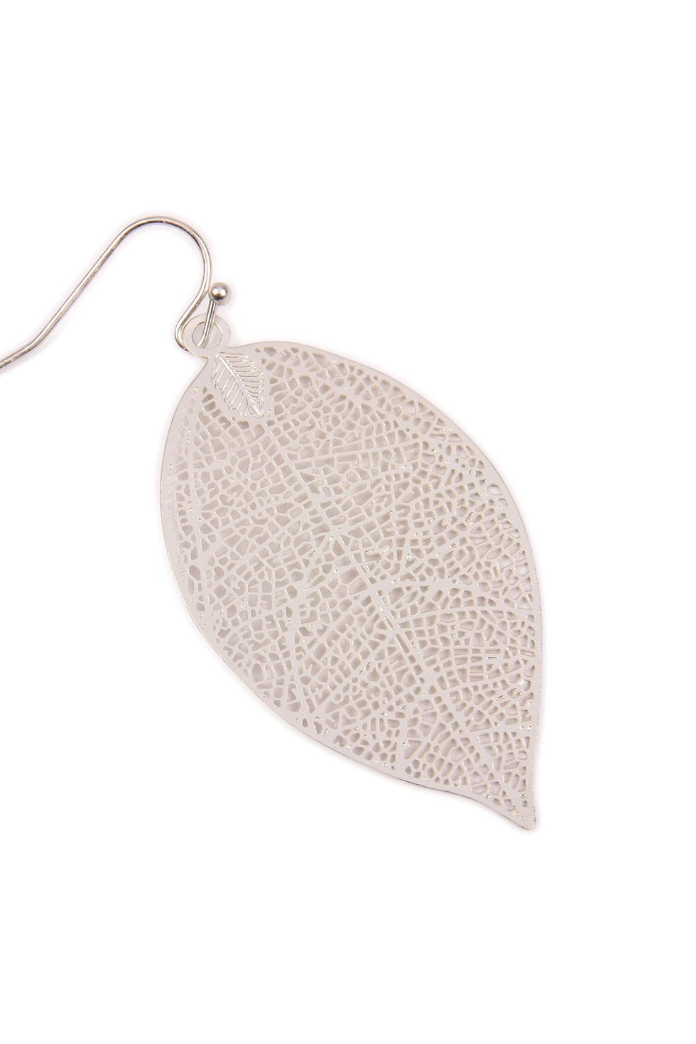 Thumbnail: E1806 - Leaf Filigree Earrings