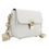 Thumbnail: Tiny Leather Handbag -White (Option 1)