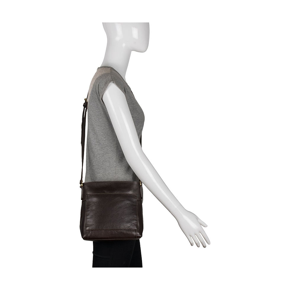 Thumbnail: Sierra Small Leather Crossbody Bag