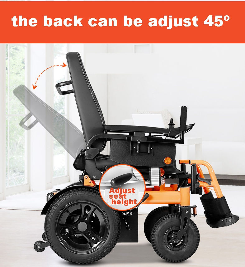 Thumbnail: Handcycle Electric Chair Scooter Lightweight Cheap Price Foldable Electric For 