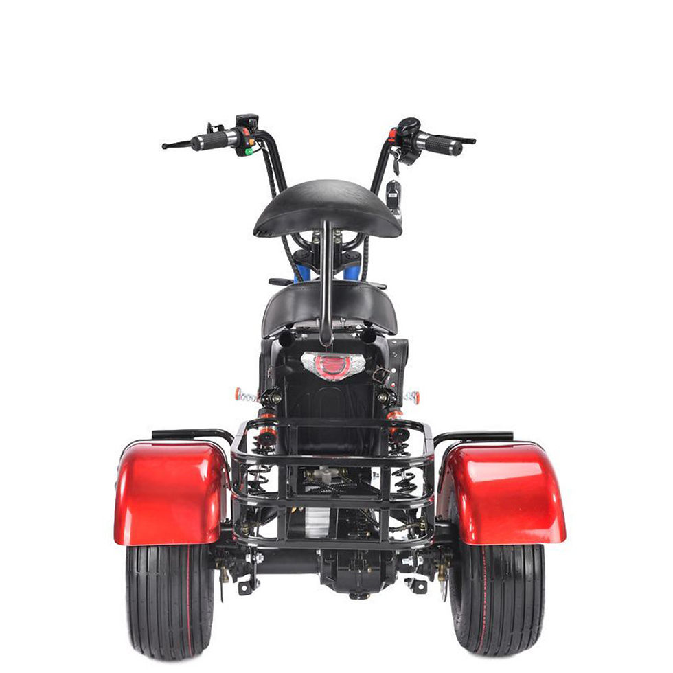 Thumbnail: 3 wheels electric mobility scooter citycoco for adult