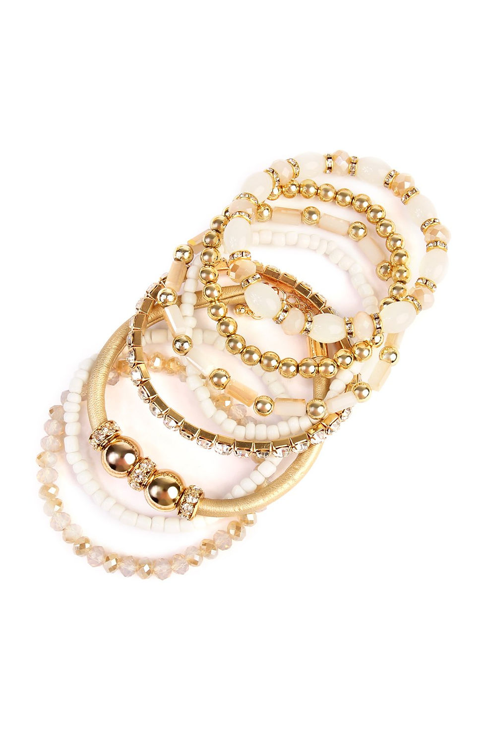 Thumbnail: Hdb1940 - Classic Multibeaded Bracelet Set