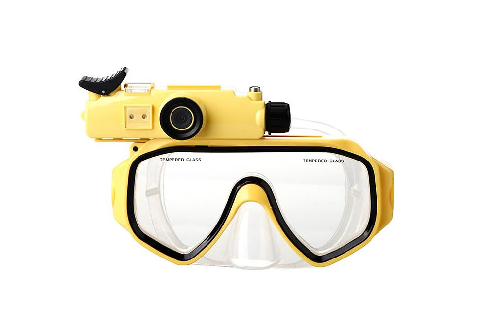 Thumbnail: Waterproof Digital Video- Diving Mask with Mini Recorder