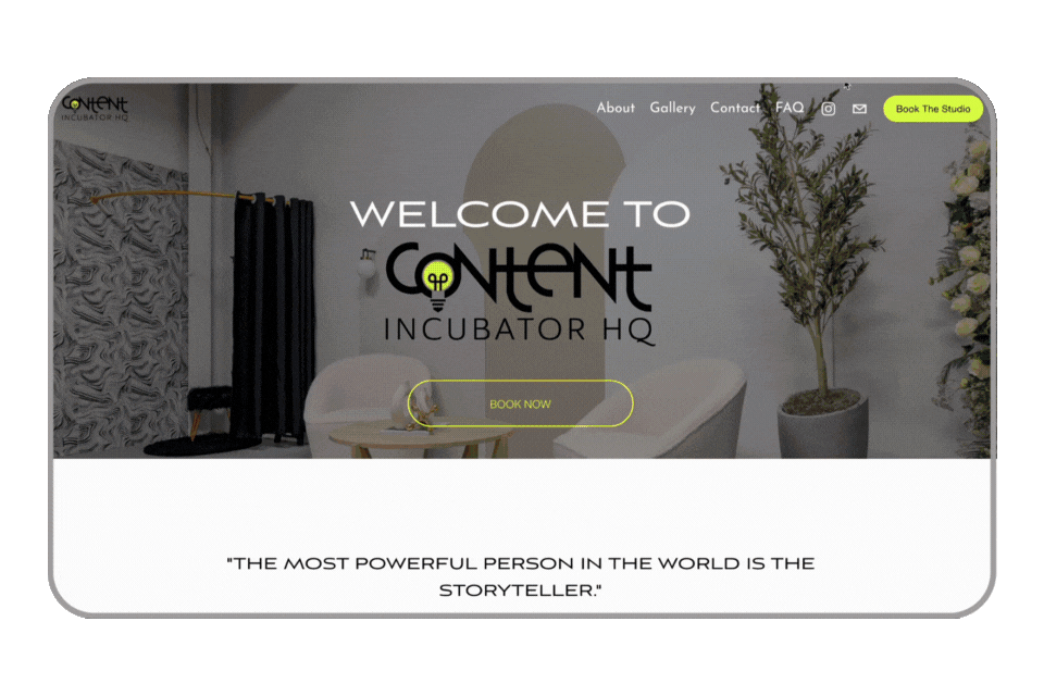 CIHQ website design