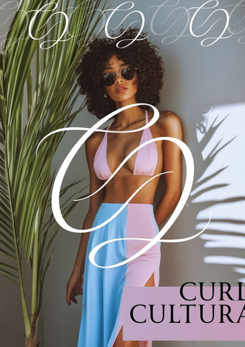 Curl Cultura ad design