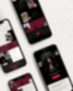 Mockup images of Zaria Wix Studio Website Template