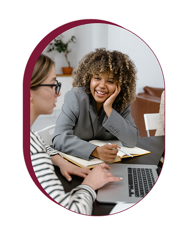 Professional co-creative coaching between two women