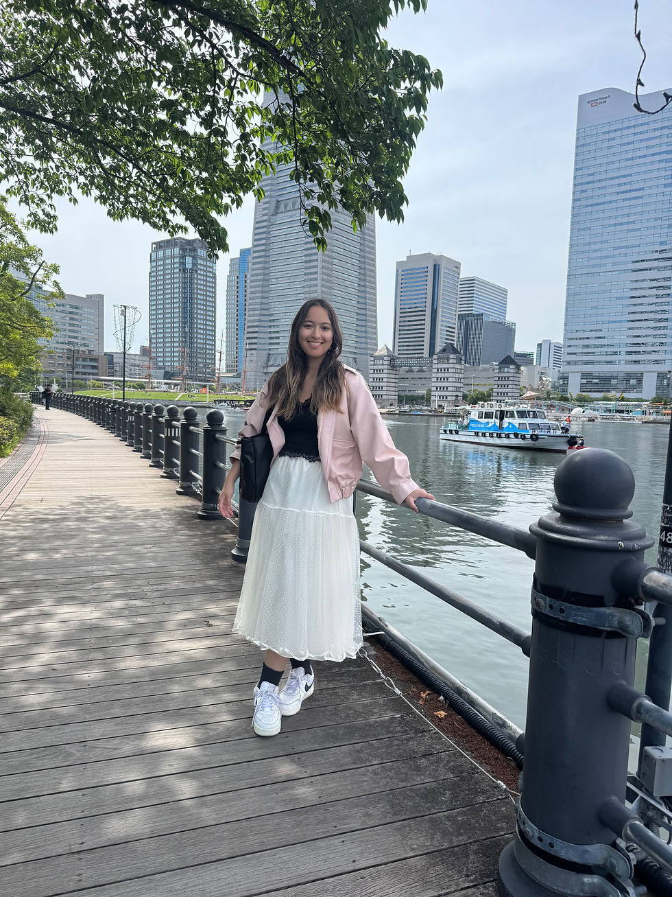 A day out in the port of Yokohama, Japan.