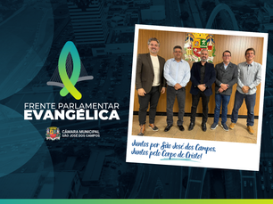 CLAUDIO APOLINARIO É ELEITO PRESIDENTE DA FRENTE EVANGÉLICA NA CÂMARA DE SÃO JOSÉ E PROMETE ATUAÇÃO FIRME NOS VALORES CRISTÃOS