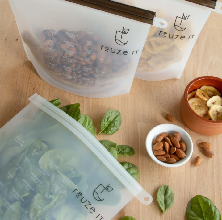 Reusable zip bags