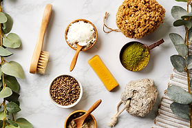 overhead-view-of-natural-beauty-and-health-product-5B4LFPA.jpg