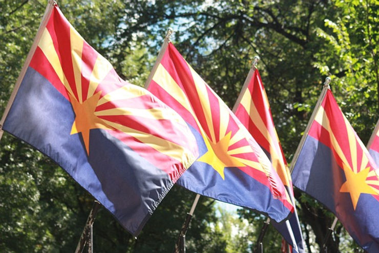 Arizona state flags