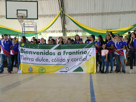  El gobernador Andrés Julián inauguró en Frontino los Juegos Deportivos Campesinos de la Fruta 2024