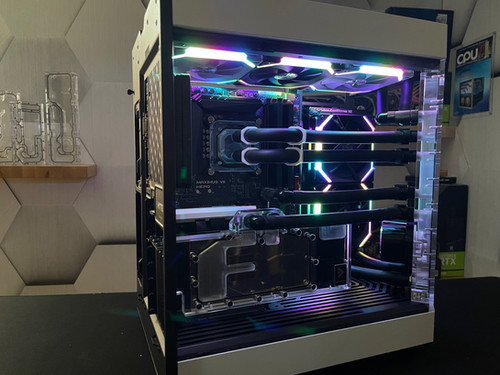 Stealkey customs HYTE Y60専用Distroplate Hyte Y60 Distribution