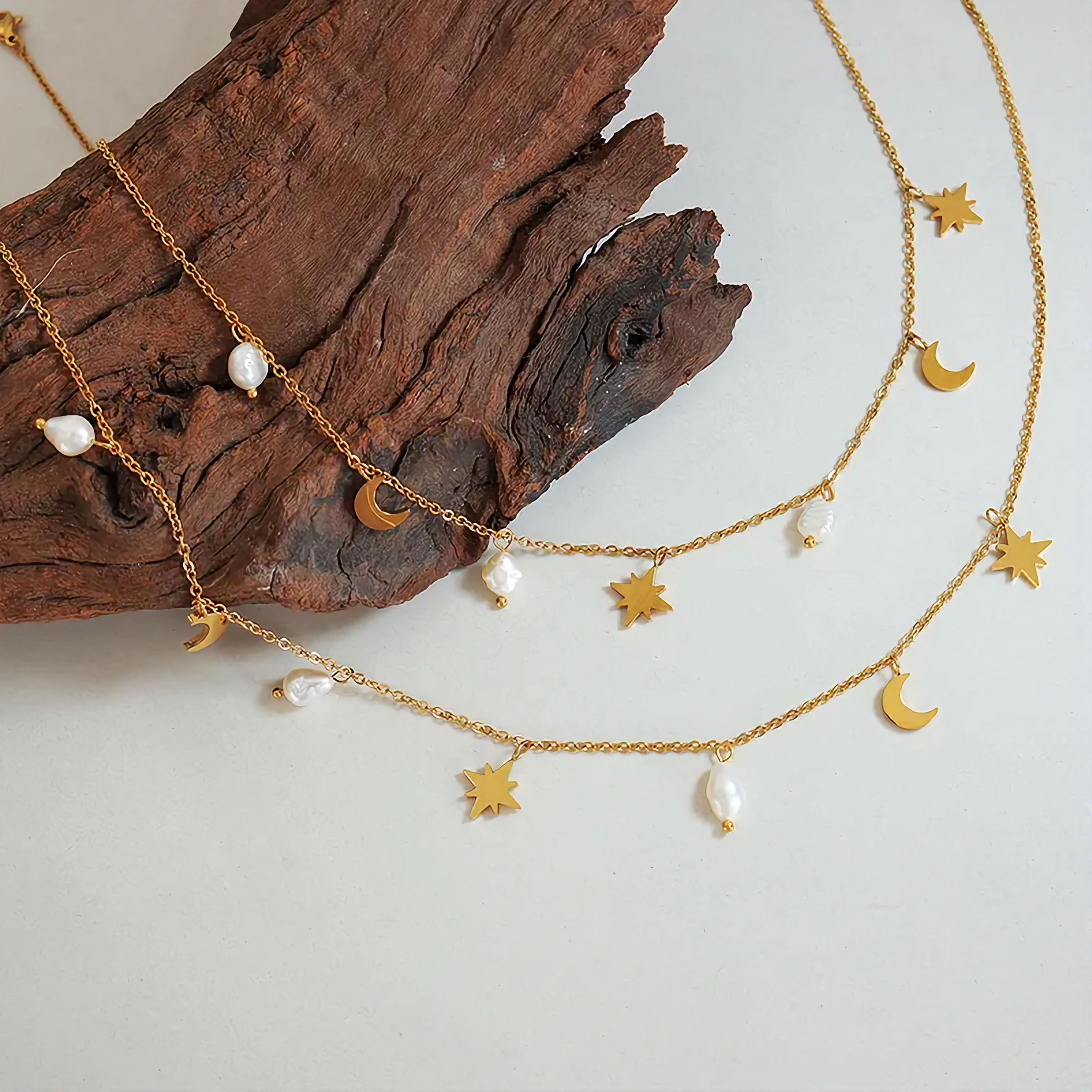 Stellar Necklace - 18K Gold Plated