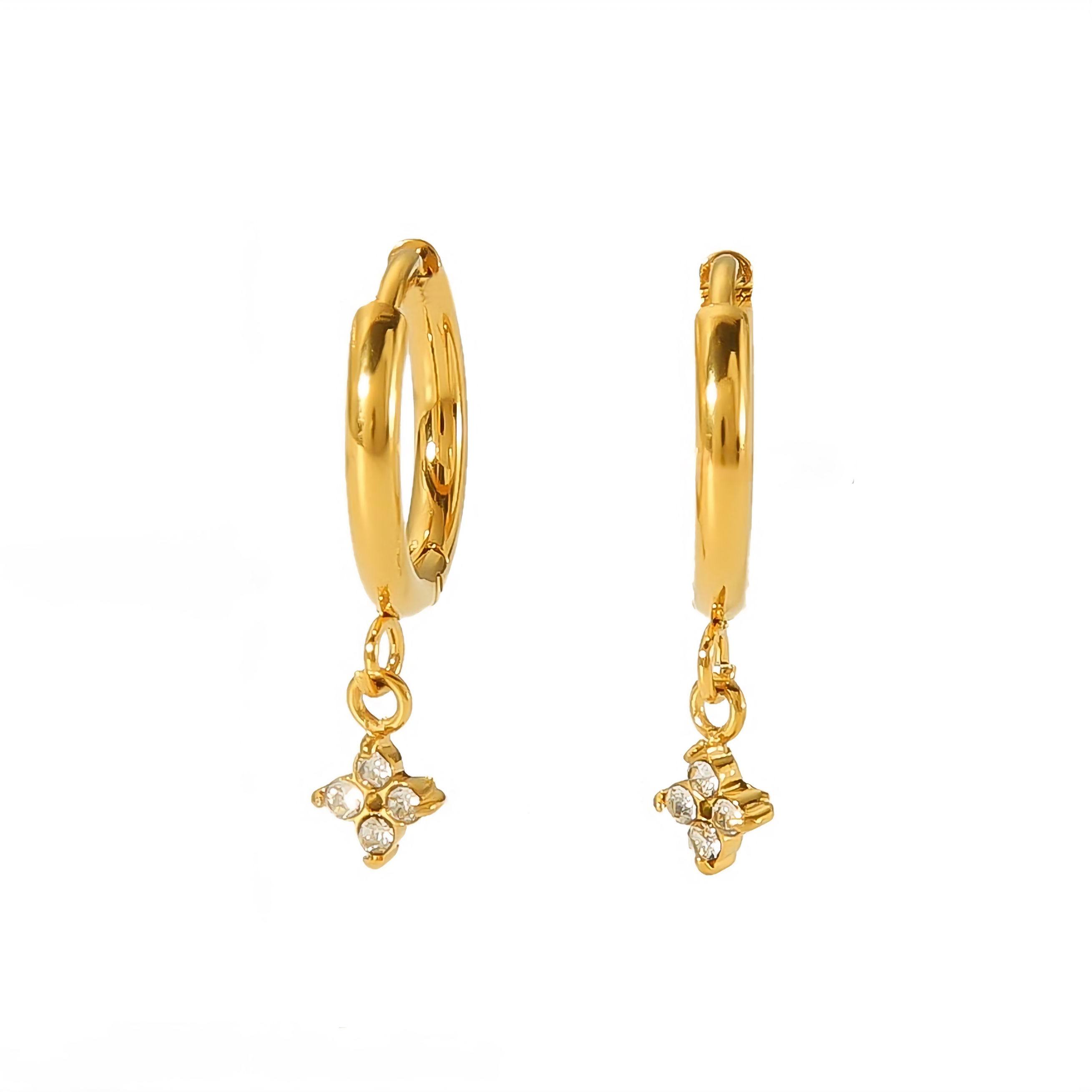 Clara Huggies - 18K gold plated