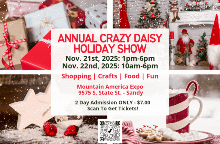 HTV Holiday 2024 & 2025 Ads Pink snowing.gif