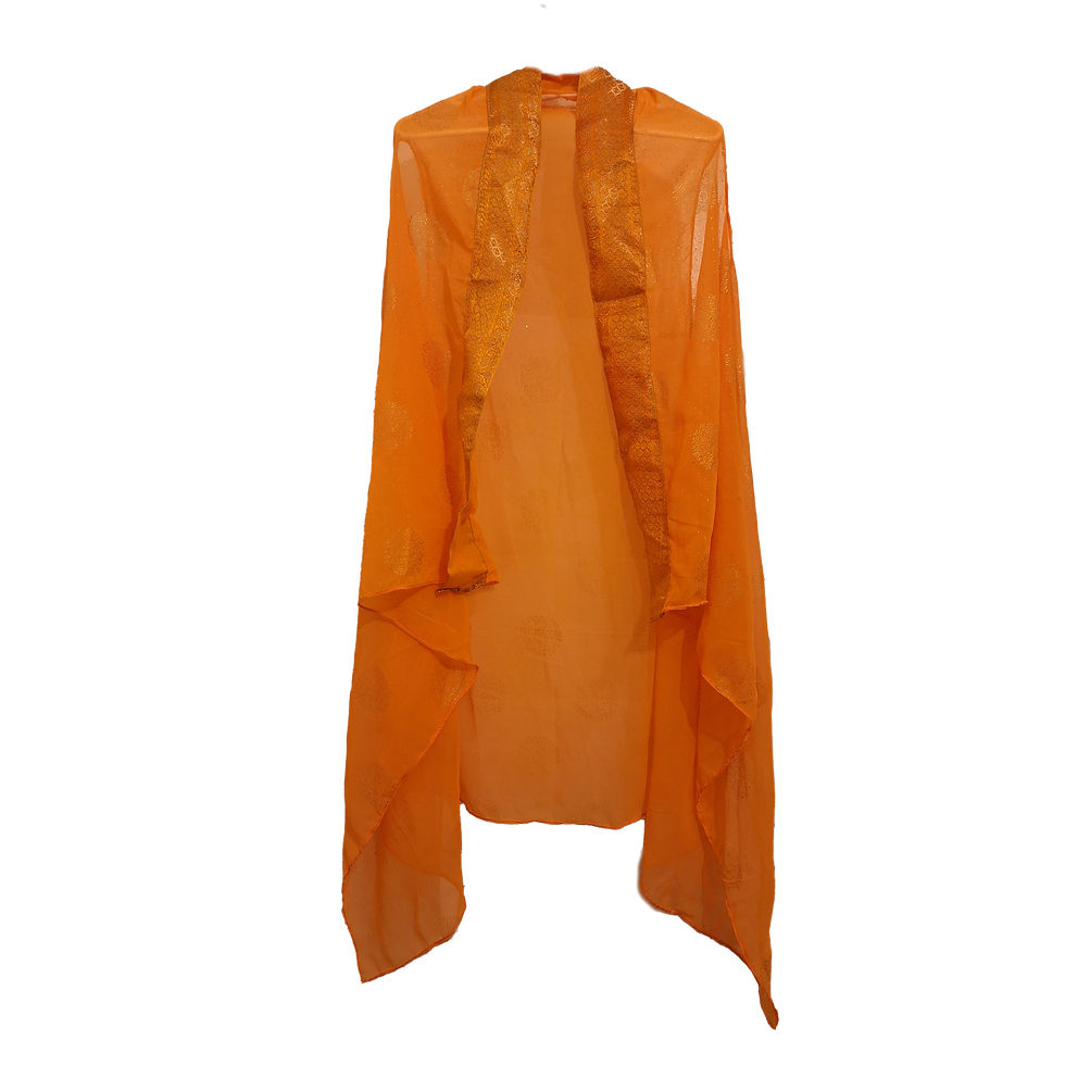 Orange Shawl