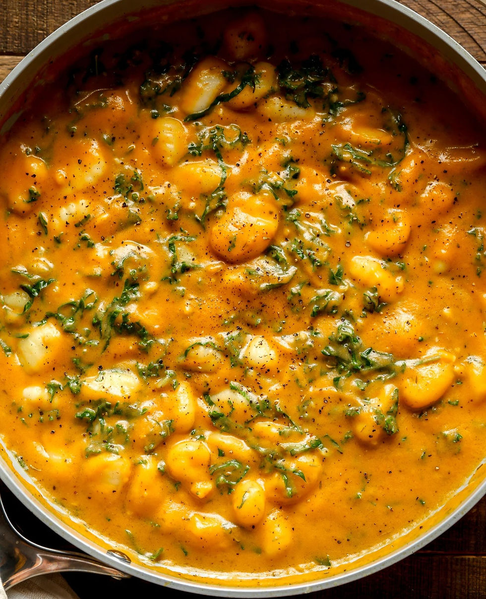 pumpkin potato gnocchi