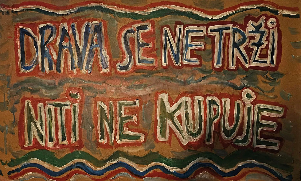 DONJA DUBRAVA:"Drava se ne trži, niti ne kupuje"