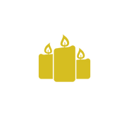 3 candles