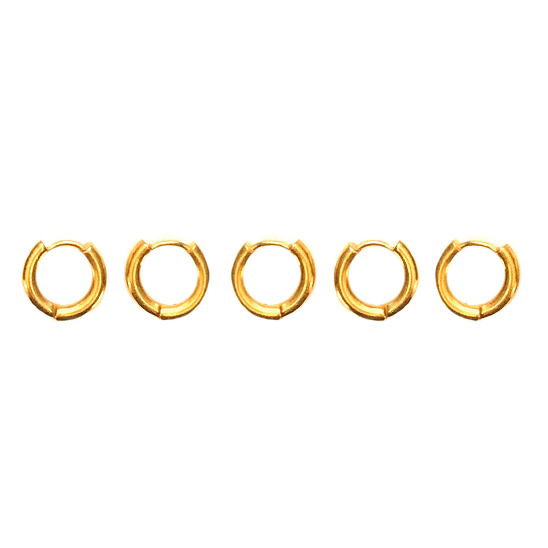 SOLAR GOLD HAIR JEWELLERY 5 PACK