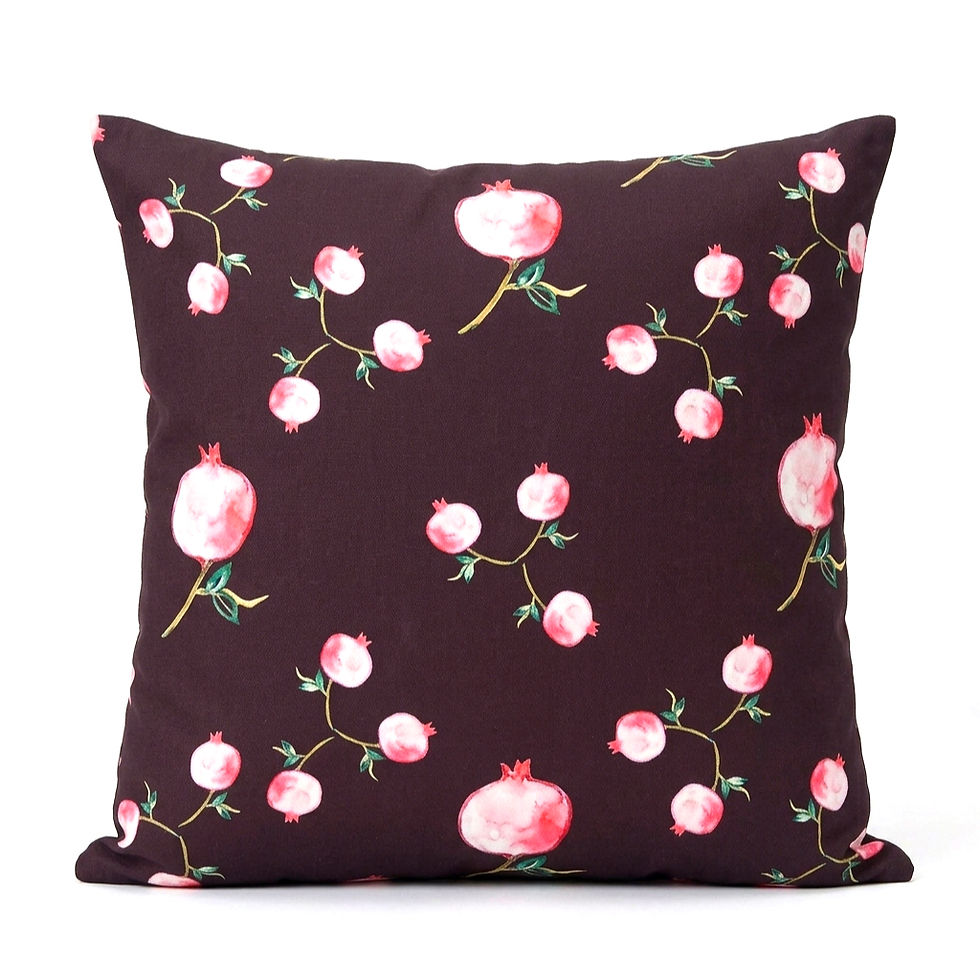 Thumbnail: Cushion Cover Bon-Bon (Aubergine)
