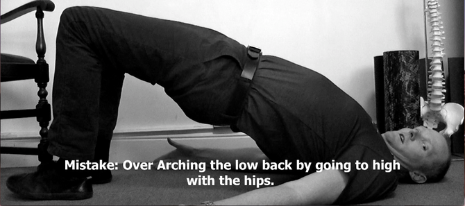 Top 5 Mistakes seen during the Glute Bridge