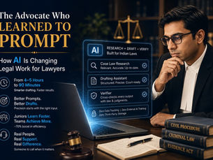 The Advocate Who Learned to Prompt: How AI Is Changing Legal Work for Lawyers