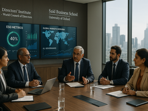Directors’ Institute – World Council of Directors and Saïd Business School, University of Oxford.