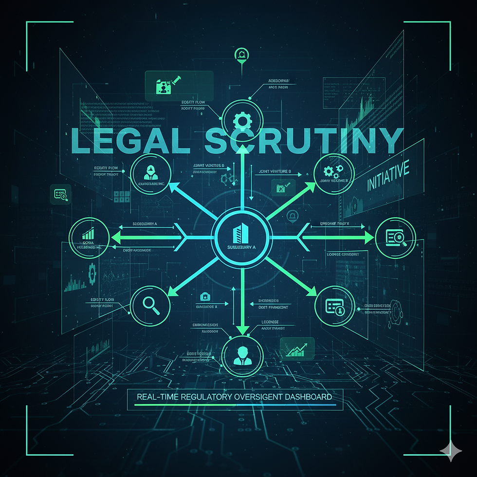 Diagram of Adani Group companies with financial flows demonstrating related-party transactions.