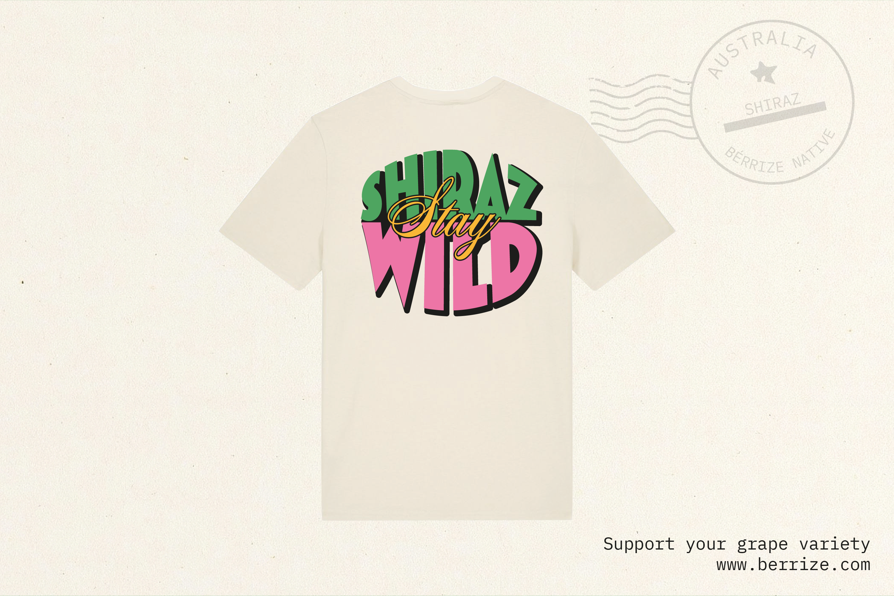 Tee shirt Shiraz Bérrize Native