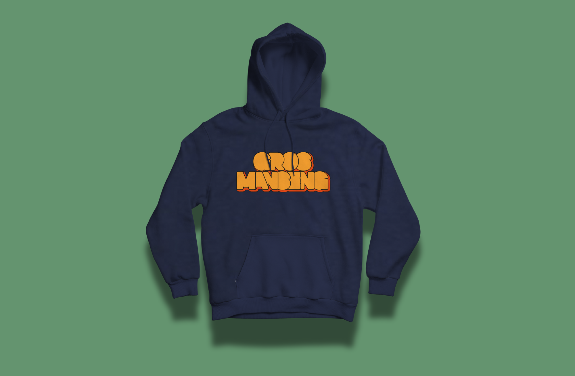 Gros Manseng Blue Hooded Sweatshirt