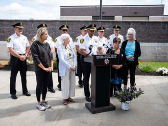 SUFFOLK SHERIFF UNVEILS REFLECTION GARDEN IN HONOR OF RECOVERY MONTH