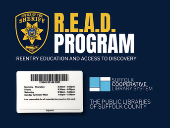 SUFFOLK COUNTY SHERIFF ANNOUNCES R.E.A.D. PROGRAM
