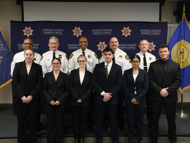 SUFFOLK SHERIFF HOSTS INTERNSHIP GRADUATION