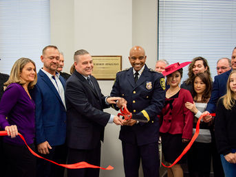 SUFFOLK SHERIFF UNVEILS NEW DOMESTIC VIOLENCE BUREAU OFFICE