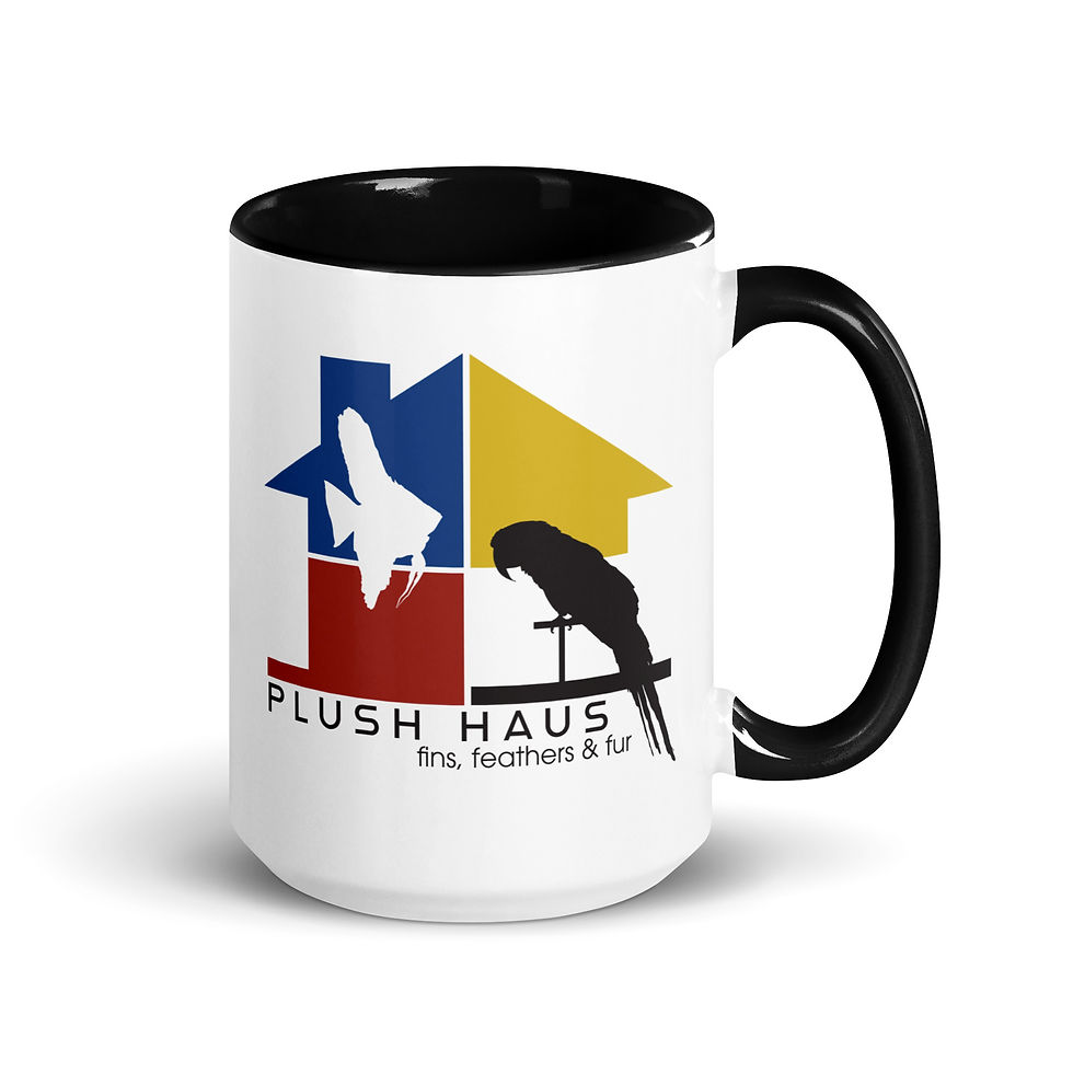 Thumbnail: Plush Haus Mug with Black Inside/Handle