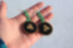 Miniature : Boucles d'oreilles Crowberry ᐊᔅᒌᒥᓐᐦ aschiiminh